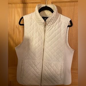 Cream colored vest